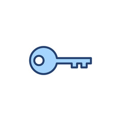 Key icon vector. Key sign and symbol.