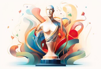Philantrophy abstract concept vector illustration.
