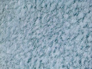 A look from above on ice rig covering the Arctic Ocean.