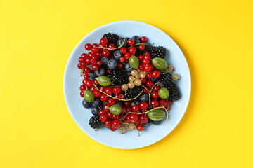 Tasty and delicious summer food, berries, healthy food concept