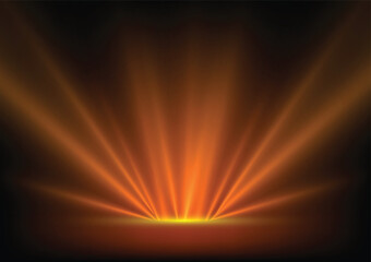 Abstract color light rays effect background