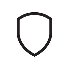 shield icon design vector template