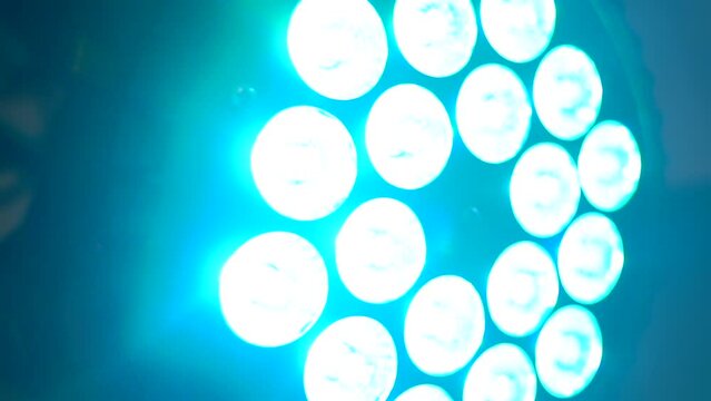 Disco colorful LED lighting fixture colorful