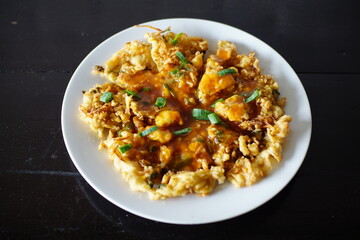 typical food that tempts people's appetites to taste it through photos and looks very attractive