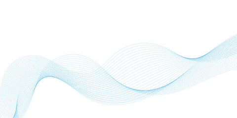 Abstract flowing wave lines particles. Design element for technology, science, modern concept.vector eps 10