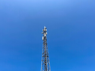 A base station in radio communications (mobile communications tower) is a system complex of transceiver equipment that provides centralized maintenance of a group of terminal subscriber devices