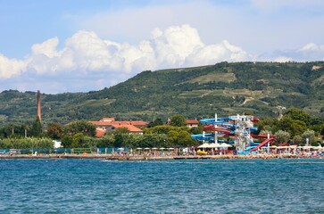 Parque acuático junto a Izola, Eslovenia