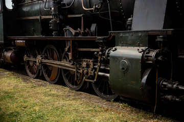 Fototapeta na wymiar historische Eisenbahn
