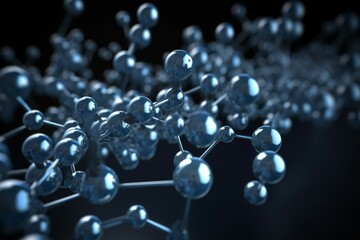 Molecules macro science. Generate AI