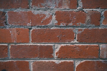 red brick wall