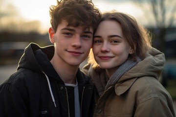 a couple of teenagers