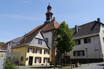 Häuser in der Altstadt von Meisenheim am Glan