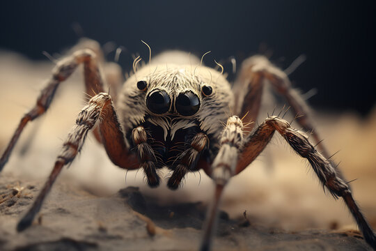 closeup spider