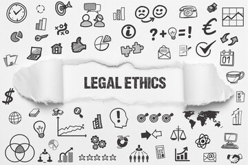 Legal Ethics	 - obrazy, fototapety, plakaty