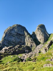 rock in the mountains