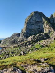 rock in the mountains