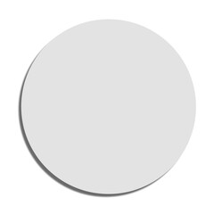 blank circle icon background 
