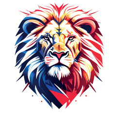 lion head illustration