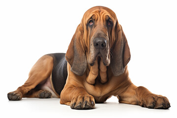 bloodhound dog - obrazy, fototapety, plakaty