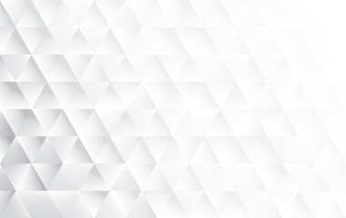 Gray triangles shape as abstract background with gradient.