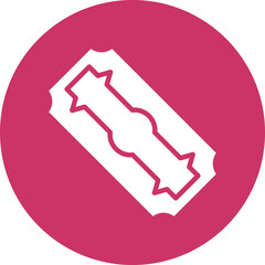 Vector Design Razor Blade Icon Style