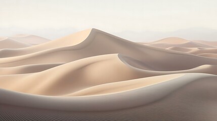 Fototapeta na wymiar a desert landscape with sand