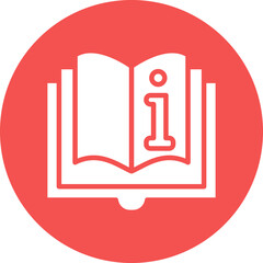 Vector Design Book Information Icon Style