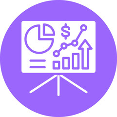 Vector Design Presentation Icon Style