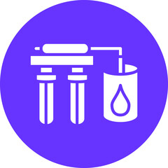 Vector Design Water Filtration Icon Style