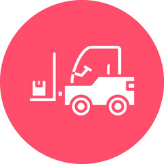 Vector Design Forklift Icon Style