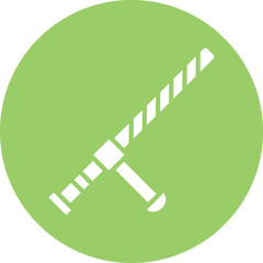 Vector Design Baton Icon Style