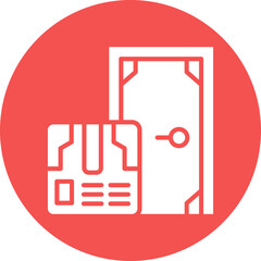 Vector Design Door To Door Delivery Icon Style
