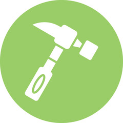 Vector Design Hammer Icon Style