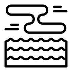 mist line icon