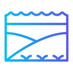 Machair gradient icon