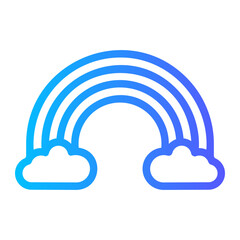 rainbow gradient icon