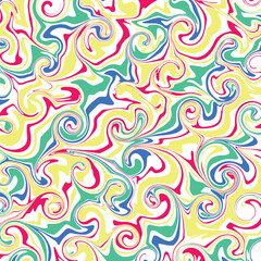 Fototapeta premium Abstract background texture swirls with interesting colors and patterns. Vector for banners, textiles, greeting cards, decorations, social media, gift wrapping.