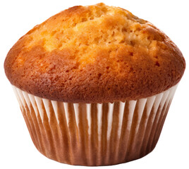Muffin. Isolated on Transparent Background. generative ai