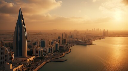 Bahrain - Manama (ai) - obrazy, fototapety, plakaty