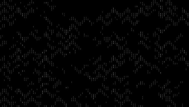 Psychedelic Colorful Strobo Vertical Lines or Stripes. Animation with digital shapes effect of pulsations party strobo disco shapes. Magical geometric for concert, night club, music video, event