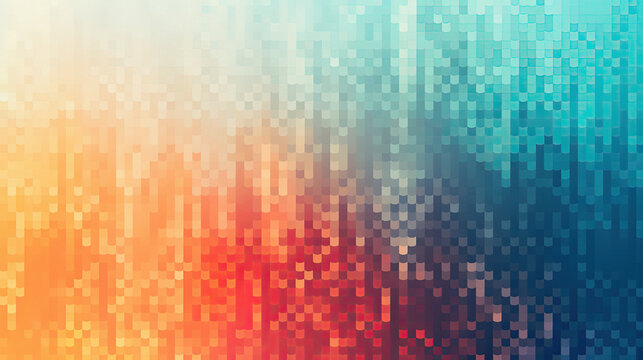 Pixel art pattern background colorful