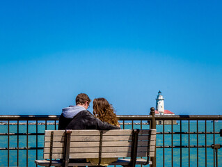 couple on the beach