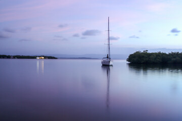 boats in the harbor