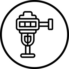 Vector Design Tube Expander Icon Style