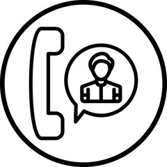 Vector Design Contacting Candidates Icon Style