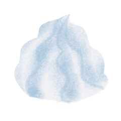 Whipping cream illustration art with digital. Good quality for printting with 300 dpi. Good for decoration maune or  make a card.