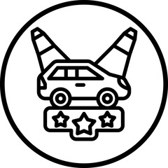 Vector Design Featured Vehicles Icon Style
