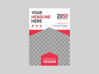 Creative corporate book cover design