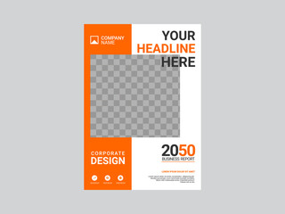 Obraz premium Modern Company Cover Business Template