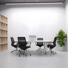 logo mockup office wall mockup company 3d store background